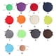 thumbnail image 5 of Yuarrent Cojines Fáciles De Limpiar Para Muebles De Exterior - Amplia Aplicación En Pubs Clubs Y Bistros Colorful Red 30cm Type2 NO2, 5 of 6