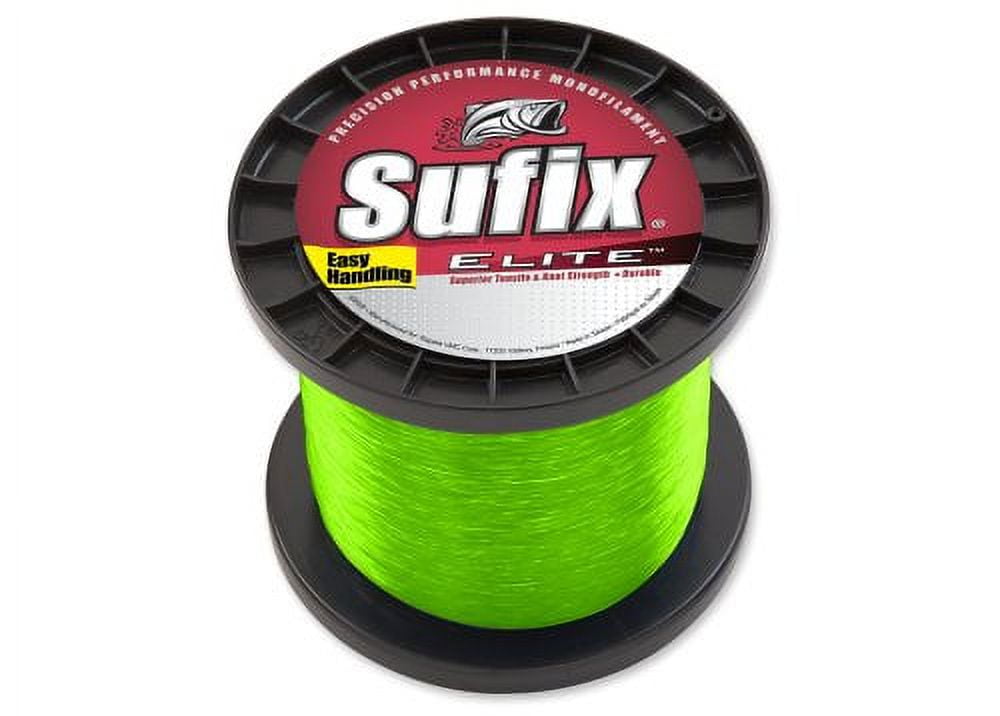 Sufix Elite Monofilament Fishing Line, 8 lb, 3000 Yard, Yellow - 661-308Y