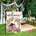 thumbnail image 3 of Wedding Welcome Gnomes Garden Flag 12x18 Inch Valentine''s Day Anniversary Wedding Yard Outdoor Double Sided Flag Bride and Groom Holiday Party Yard Outdoor Decoration, 3 of 6
