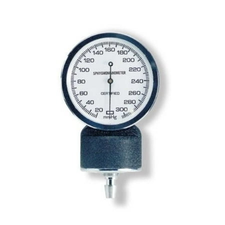 McKesson Blood Pressure Unit Gauge, Black Body, White Face with Black Numbers Standard Aneroid Sphygmomanometers (01-775 Series)
