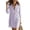 Purple, variant on Bosfbaoi Dresses for Women Striped Linen Blend Shirt Dress Oversized Casual Button-Down Tunic Dress Summer Dresses for Women 2026