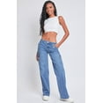 thumbnail image 3 of Women's Straight Leg Cargo Skater Jeans, 3 of 30