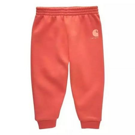 Carhartt DUBARRY Baby Girls' Heavyweight Fleece Logo Joggers, US 12 Months