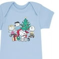 thumbnail image 3 of Peanuts - Holidays - Christmas Morning Opening Gifts - Infant Baby One Piece, 3 of 5