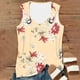 thumbnail image 4 of Puntoco Tops de cuello cuadrado, camisetas sin mangas para mujer, camisetas de verano, blusas holgadas informales sin mangas con cuello redondo, 4 of 5