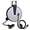 Gray, variant on DEWENWILS Metal Extension Cord Reel, 30 ft Retractable Extension Cord, 16AWG/3C SJTW Power Cord, 3 Electrical Outlets, 10A Circuit Breaker, Gray