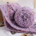 thumbnail image 2 of Nvzi Hilo surtido - Lana para tejer, color Dot Bean Line, 1 rollo | Hilo suave mezclado que se combina con hilo de cachemira para tejer a crochet, hilo duradero para manualidades. Estilo A, 2 of 4