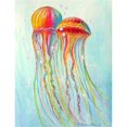 thumbnail image 1 of Betsy Drake FL1095G 28 x 40 in. Colorful Jellyfish Flag, 1 of 1