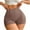 Brown, variant on WRKEKC Panties for Women Breathable High Waist Butt Lifting Tummy Control Comfortable Soft Briefs with Smooth Seamless Design