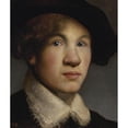 thumbnail image 3 of Isaac de Jouderville 15x17 Black Modern Framed Museum Art Print Titled - Tronie of a Young Man, 3 of 5