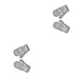 thumbnail image 1 of Sonducket 1 par de manoplas para niños, manopla para mantener el calor, cubierta gruesa para los dedos, accesorio de ropa para niños con Color simple gris claro 2piezas Sonducket CBP205287, 1 of 6