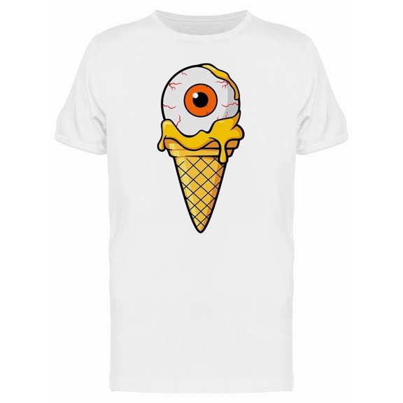 Orange Eyeball Cone Tee Men's -Image by Shutterstock