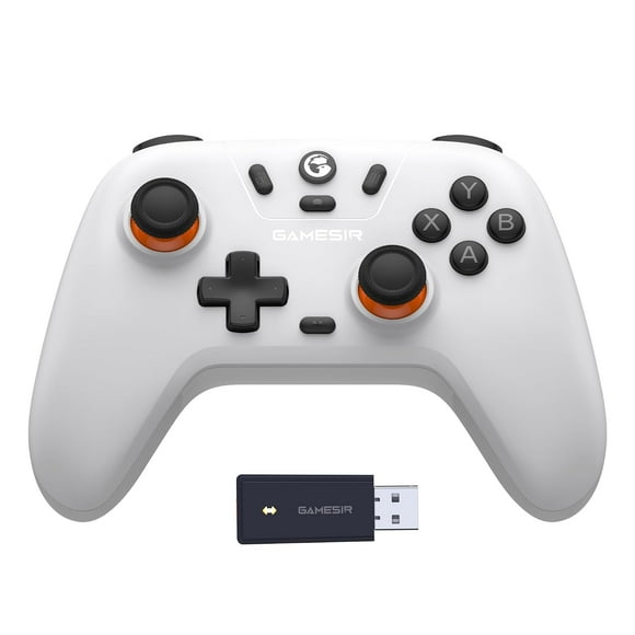 Wireless Controller for Windows PC, iPhone, Android, Switch & Steam Deck, Bluetooth Controller Gamepad with Hall Effect Trigger,Turbo,Rumble Vibration