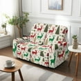 thumbnail image 4 of Xixirimido Stretch Recliner Slipcovers Printed Sofa Cover 6-Piece Reclining Chair Covers Recliner Chair Cover with Pockets Furniture Protector for Living Room, Christmas Trees Reindeer, 4 of 8