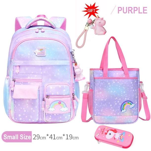 Mochilas escolares para niños, conjunto de bolsas de libros para niñas, estudiantes de primaria, bolsas escolares para niños Fivean unisex