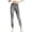 Grey, variant on Bibifish Womens Yoga Pants Pink & Purple Tie-Dye Yoga Pants High Waist Stretchy Waist Soft Fabric Festival & Streetwear Trendy Leggings