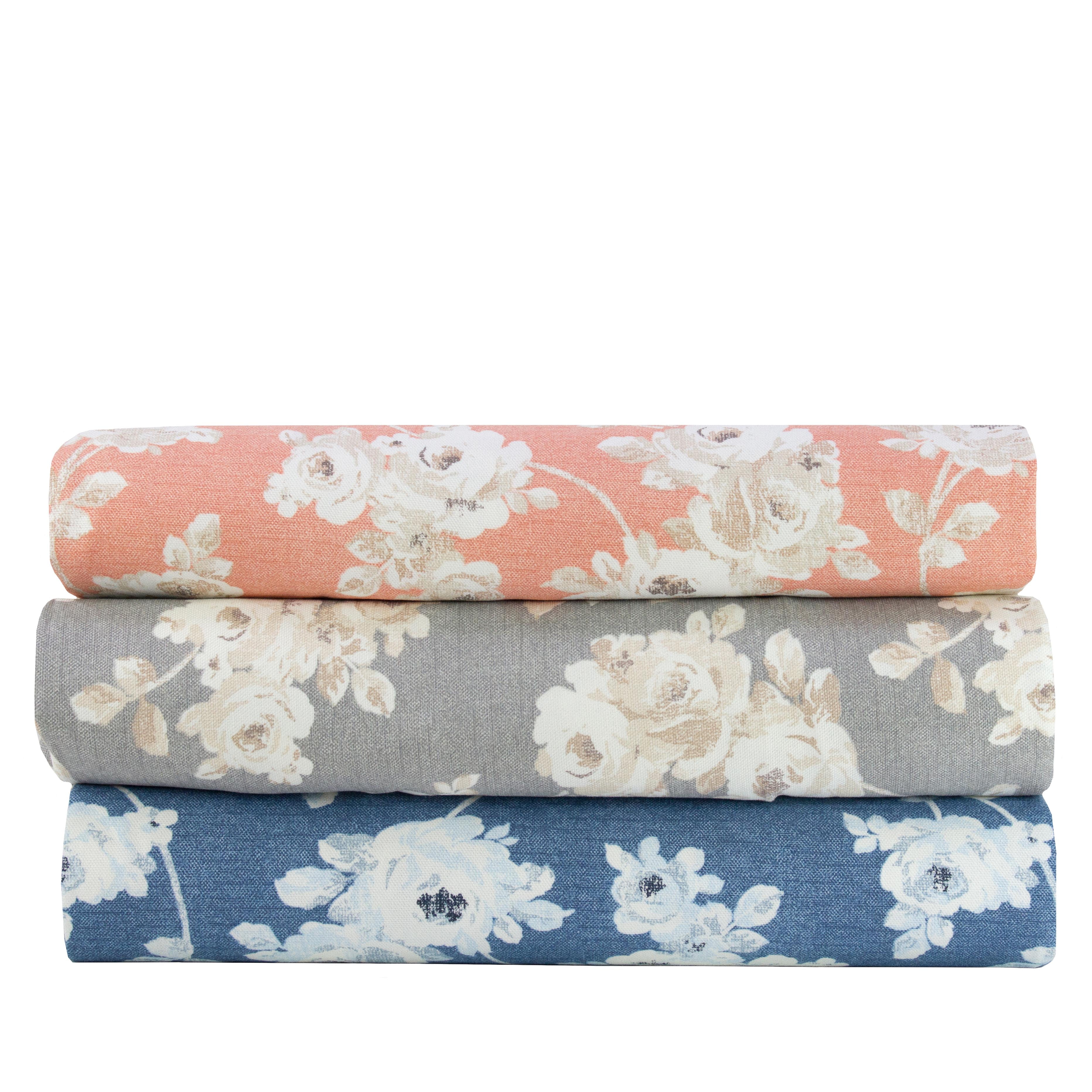 Better Homes & Gardens 54 inch Width100% Cotton Fabric, 8 Yard by the Bolt, Floral Blooms Blush
