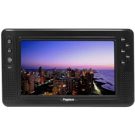 Pegasus STO9-B 9" Portable Digital TV with ATSC Tuner