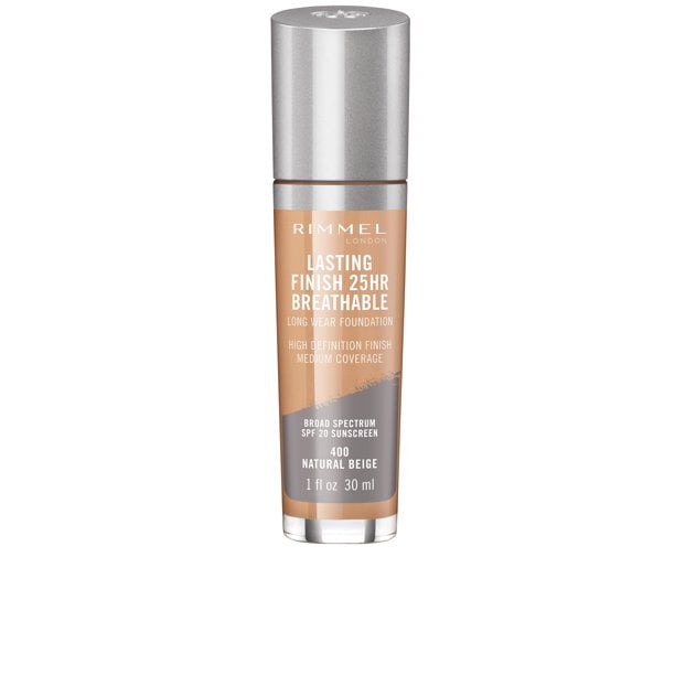 rimmel lasting finish 25h breathable foundation bottle 30ml