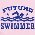 thumbnail image 2 of CafePress - Future Swimmer Infant Bodysuit - Baby Light Bodysuit, Size Newborn - 24 Months, 2 of 4