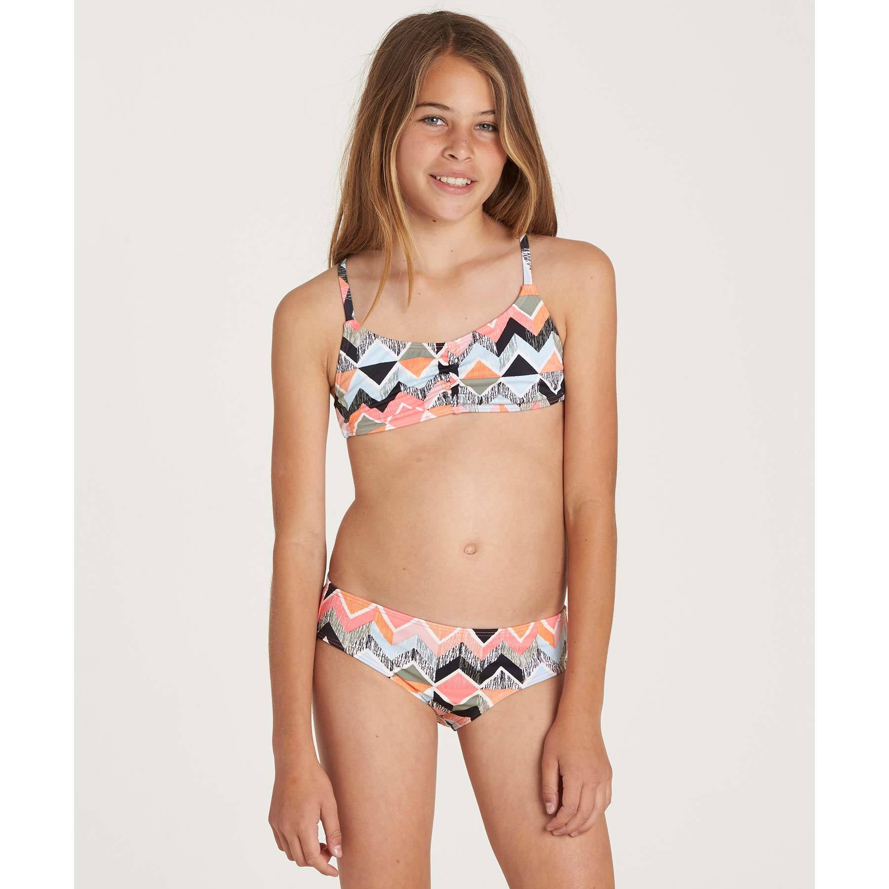 Billabong Billabong Girls Zigginz Crossback Swim Set