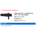 thumbnail image 2 of Reference Sensor - Compatible with 2012 - 2017 Jeep Wrangler 2013 2014 2015 2016, 2 of 2