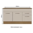 thumbnail image 3 of Gabinete Bajo Bufetera Madesa Agata 150cm Con Encimera MC, 3 of 5