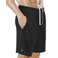 thumbnail image 3 of NY Threads 5 Pack Men's Athletic Shorts Quick Dry Loose-Fit Lightweight Running Workout Gym Shorts with Pockets, Medium, Black/Black/Black/Black/Black, 3 of 7