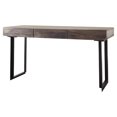thumbnail image 1 of Mod-Arte Glide Modern Hard Wood and Iron Office Desk in Mango Olive Gray, 1 of 10