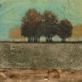 thumbnail image 2 of Vision Studio 26x26 Black Ornate Wood Framed with Double Matting Museum Art Print Titled - Embellished Mediterran. Twilight I, 2 of 4