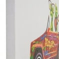 thumbnail image 3 of Yosemite Home Decor "Party Duet I" Wood Gallery Wrapped Wall Art in Multi-Color, 3 of 6