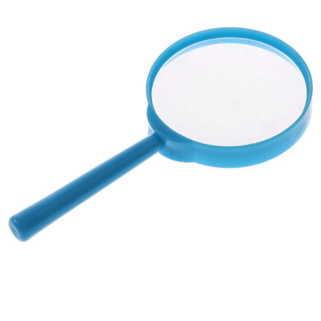 Kids Magnifying Glass 8 Pcs Plastic Handheld Mini Portable Magnifying Glass Small Children Magnifier Toys