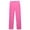🆑314_Hot Pink, variant on Puyaiuu 5-14 Years Kids Solid Elastic Waist Straight Leg Chino Pants Back To School Uniform Trousers Casual School Bottoms Gift