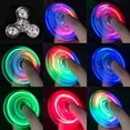 thumbnail image 1 of Led mano Spinner sensorial luminoso juguete dedo Fidget para hombres mujeres Anti-ansiedad, 1 of 5