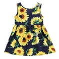 Little Hand Girls Summer Dresses for Toddler Girl Floral Dress