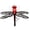 Red, variant on CSStudio Floating Dragonfly Fishing Lure Rattling Hard Bait Double Skirt Wing Steel Hooks Freshwater Saltwater Tackle for Bass Trout Sunfish