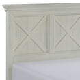 thumbnail image 6 of Homestyles Seaside Lodge Off-White King Bed, 6 of 6