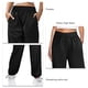 thumbnail image 2 of Women Pants, Women Trouser Elastic Pockets Pure Color Trendy Drawstring For Home ANGGREK Otros, 2 of 6