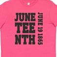 thumbnail image 4 of Inktastic Juneteenth June 19, 1865 Youth T-Shirt, 4 of 5