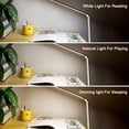 thumbnail image 2 of Lámpara LED de escritorio inalámbrica con carga USB, 5 modos de iluminación, ángulo de atenuación continua, lámpara ajustable para el cuidado de los ojos para el trabajo, el hogar y la Oficina, 2 of 7