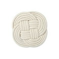 thumbnail image 3 of CAROOTU Hand-woven Heat Insulation Placemats Twine Woven Coasters Boho Style Kitchen Tool for Home Restaurant, 3 of 7
