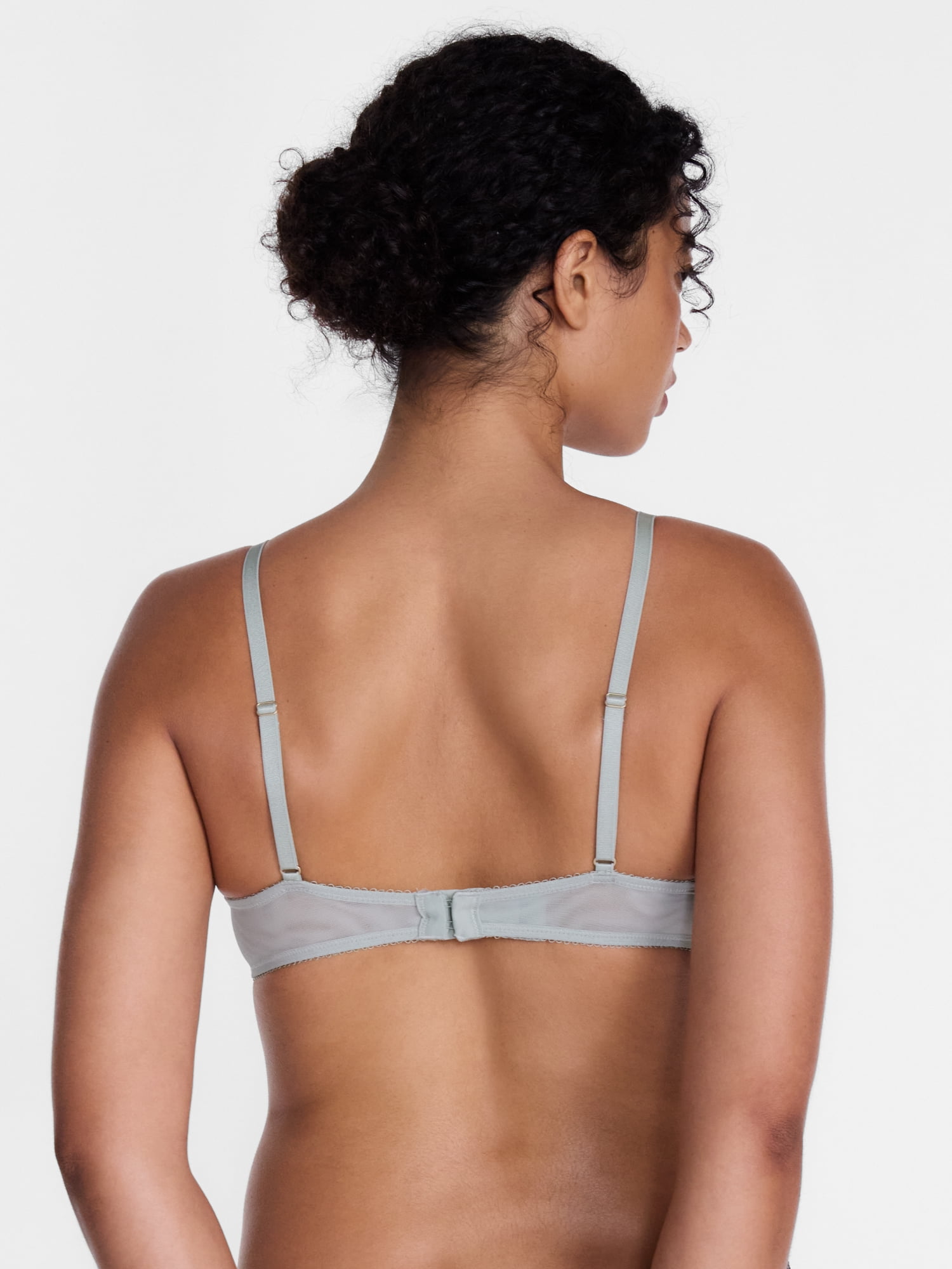 Joyspun Women's Embroidery Bralette, Sizes XS-XXXL