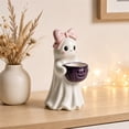 thumbnail image 4 of Halloween Candy Bowl, Ghost Shaped Resin Candy Dish, Boo Ghost Serving Tray, Halloween Decorations Indoor, Home Party Fall Decor for Porch Mantel Tabletop, 4 of 8