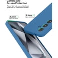 thumbnail image 5 of for Samsung Galaxy S24 Plus Case, Liquid Silicone Phone Case with Microfiber Lining Camera Protection Anti-Scratch Shockproof Cover for Galaxy S24+ - Blue, 5 of 14