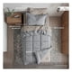 thumbnail image 3 of Set Edredón Individual + Funda De Almohada + Sábanas 7 Pzas Real Textil Gris - Beige, 3 of 8