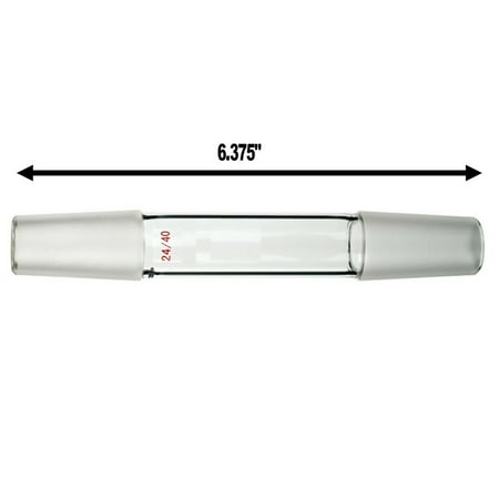 

24/40 Glass Straight Connecting Adapter Male Male - USAlab