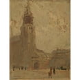 thumbnail image 2 of Frank Edwin Scott 12x14 Gold Ornate Wood Frame and Double Matted Museum Art Print Titled - Church of St. Germain Des&nbsp;Pres, 2 of 4
