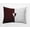 Burgandy, variant on 16" x 16" Simply Daisy Modern Heart Polyester Indoor/Outdoor Pillow, Cornflower Qty 1