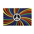 thumbnail image 1 of Tapestry Peace Gays con diseño de bandera de anime para colgar en la pared, 150 x 90 cm, 1 of 1