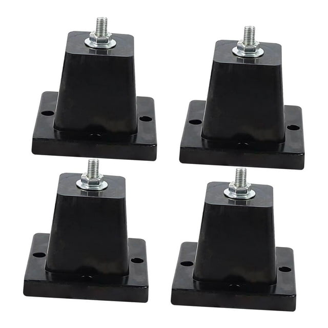 Lipstore 4 Pieces Air Compressor Feet Minisplit Base Ground Stand Anti Vibration Pads S